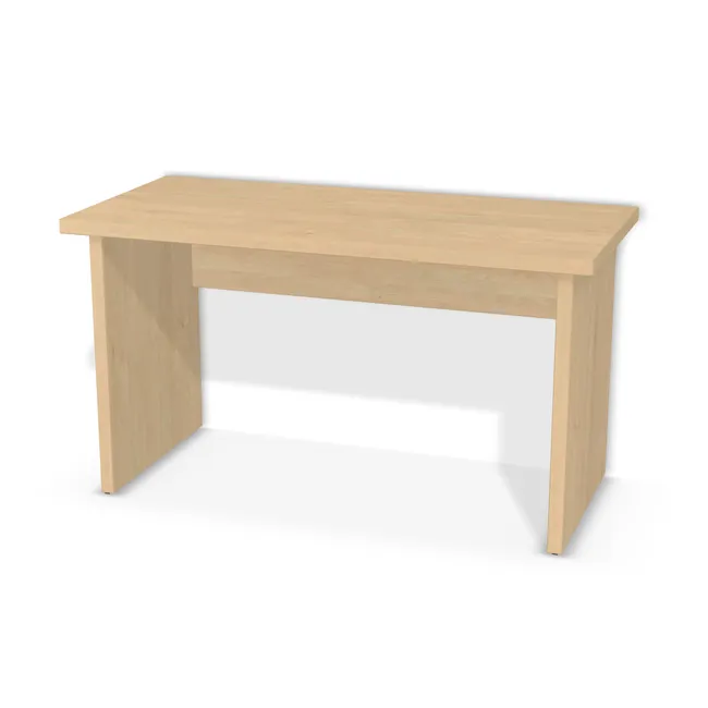 Blat: Klon Mandal naturalny (H3840, ST9, 36mm), Korpus: Klon Mandal naturalny (H3840, ST9, 36 mm), Wybrane obrzeże: Obrzeże w innym kolorze (H3840, ST9), Materiał tylnej blendy: Tylna blenda z płyty jak korpus, Szerokość: 130 cm, Wysokość: 72 cm, Głębokość: 60 cm, Wys. tylnej blendy: 30 cm, Cofnięcie tylnej blendy: 0 cm, Wysunięcie blatu po lewej: 5 cm, Wysunięcie blatu po prawej: 5 cm, Wysunięcie blatu z przodu: 5 cm, Wysunięcie blatu z tyłu: 0 cm, Przepusty: Brak