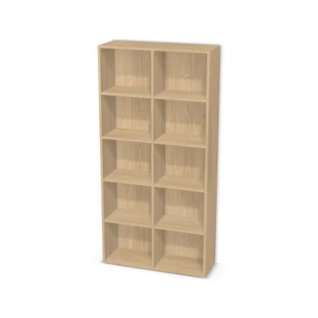 Korpus: Dąb Casella naturalny jasny (H1367, ST40), Przednie krawędzie: Domyślne (w kolorze korpusu) (H1367, ST40), Materiał pleców: Plecy z płyty jak korpus, Szerokość: 88 cm, Wysokość: 180 cm, Głębokość: 31 cm, Głębokość z frontem: 32,8 cm, Szerokość: 44 cm, Liczba półek po lewej: 4 półki, Liczba półek po prawej: 4 półki, Rozmieszczenie półek: Rozmieszczenie symetryczne półek, Typ podstawy: Brak (tylko ślizgacze), Podpórki półek: Podpórki Kuadro z zabezpieczeniem (typ 2) (Premium / z zabezp.), Obrzeże korpusu: 0,8 mm, Obrzeże frontu: 2,0 mm, Rozmieszczenie uchwytów: Pionowo (środek frontu, bok 50 mm), Rodzaj: Zabudowa szeregowa