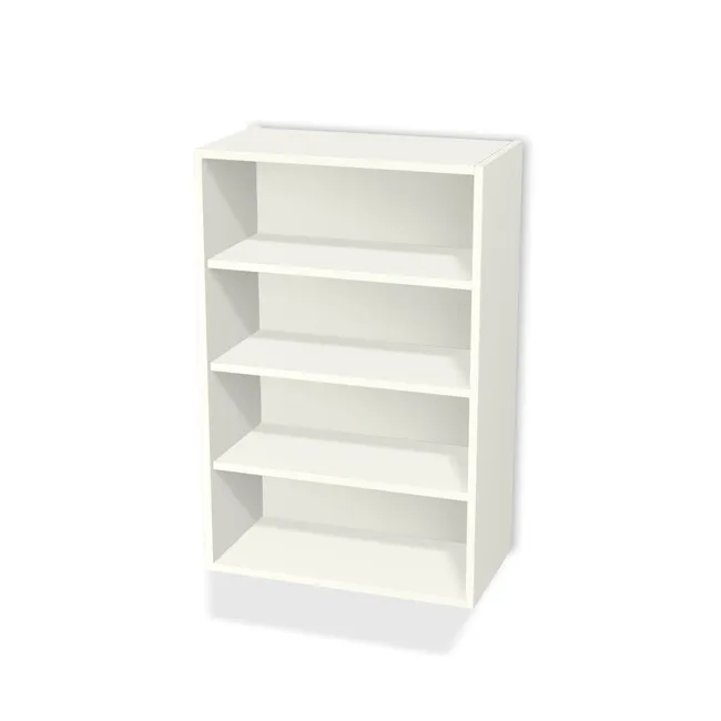 Korpus: Biały premium (W1000, ST9), Przednie krawędzie: Domyślne (w kolorze korpusu) (W1000, ST9), Materiał pleców: Plecy z płyty jak korpus, Bok szafki lewy: Domyślne (w kolorze korpusu) (W1000, ST9), Bok szafki prawy: Domyślne (w kolorze korpusu) (W1000, ST9), Szerokość: 62 cm, Wysokość: 95 cm, Głębokość: 33 cm, Liczba półek: 3 półki, Rozmieszczenie półek: Symetryczne, po 3 nawierty na półkę (co 64 mm), Zawieszki: Zawieszki Camar (plecy 18 mm) (Optimum Camar), Podpórki półek: Podpórki Kuadro z zabezpieczeniem (typ 2) (Premium / z zabezp.), Nawierty korpusu: Pod kołki i konfirmaty, Obrzeże korpusu: 0,8 mm