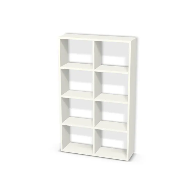 Korpus: Biały premium (W1000, ST9), Przednie i tylne krawędzie: Domyślne (w kolorze korpusu) (W1000, ST9), Szerokość: 70 cm, Wysokość: 115 cm, Głębokość: 20 cm, Liczba rzędów: 4 rzędy, Liczba kolumn: 2 kolumny, Typ podstawy: Brak, Obrzeże korpusu: 0,8 mm