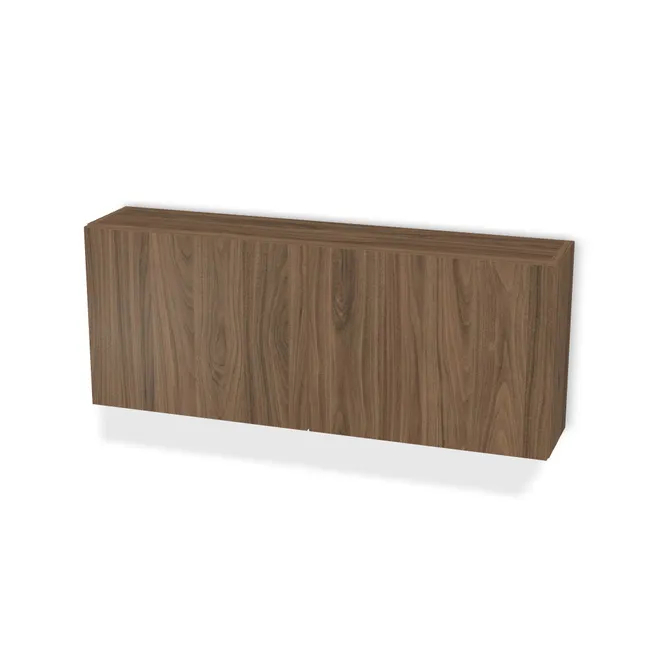 Front: Orzech Carini naturalny (H3710, ST12) Usłojenie Pionowe, Korpus: Orzech Carini naturalny (H3710, ST12), Usłojenie frontu: Pionowe, Materiał pleców: Plecy z płyty jak korpus, Szerokość: 100 cm, Wysokość: 40 cm, Głębokość: 18 cm, Głębokość z frontem: 19,8 cm, Typ wieńca górnego: Wieniec górny wpuszczany, Drzwi: 2 fronty - lewy i prawy, Liczba półek: 1 półka, Rozmieszczenie półek: Rozmieszczenie symetryczne półek, Otwieranie: Otwieranie naciskiem (Tip-On), Zawieszki: Zawieszki Camar (plecy 18 mm) (Optimum Camar), Zawiasy: Blum ClipTop 110 bez sprężyny (Premium), Uchwyty: Brak uchwytów i brak nawiertów (Brak uchwytów), Podpórki półek: Podpórki Kuadro z zabezpieczeniem (typ 2) (Premium / z zabezp.), Obrzeże korpusu: 0,8 mm, Obrzeże frontu: 0,8 mm