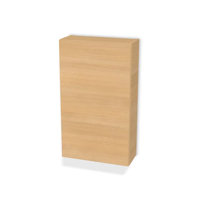 Szafka wisząca standardowa na wymiar. Front: Dąb Bardolino naturalny (H1145, ST10) Usłojenie Pionowe, Korpus: Biały klasyczny (W960, SM). Dopasuj wymiary online. Realizacja: 3 dni roboczych.