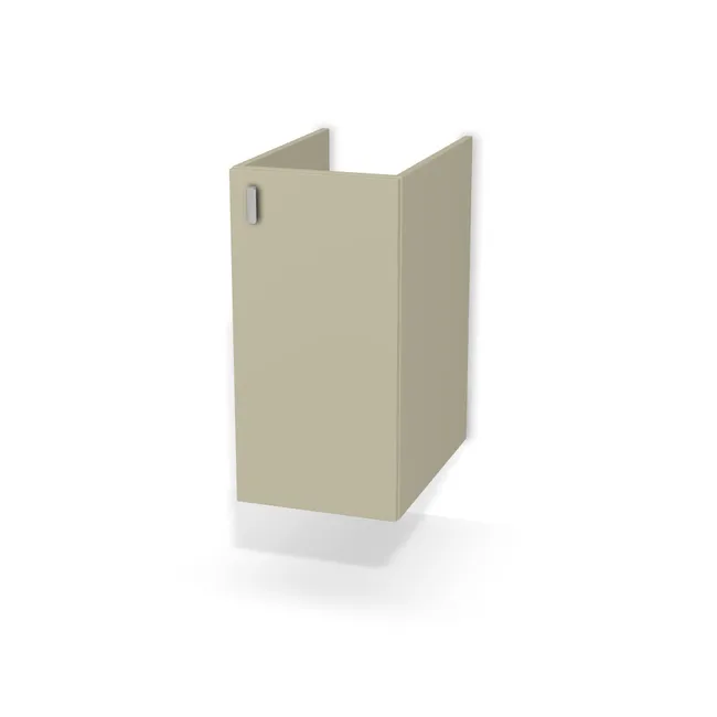 Szafka pod umywalkę podwieszana bez blendy na wymiar. Front: Zielony szałwiowy (U638, ST9), Korpus: Zielony szałwiowy (U638, ST9). Dopasuj wymiary online. Realizacja: 3 dni roboczych.
