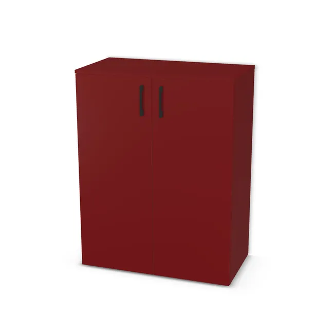 Komoda z drzwiami na wymiar. Front: Burgund (U311, ST9), Korpus: Burgund (U311, ST9). Dopasuj wymiary online. Realizacja: 3 dni roboczych.