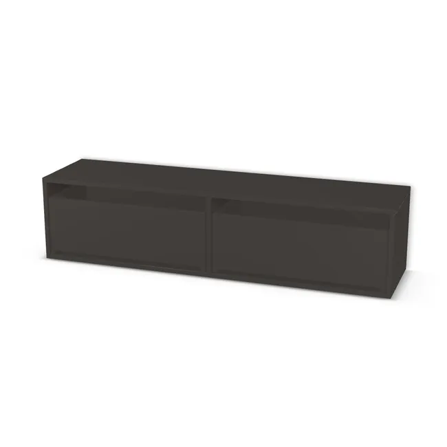 Komoda 2 segmenty z szufladami na wymiar. Korpus: Dąb Bardolino naturalny (H1145, ST10). Dopasuj wymiary online. Realizacja: 3 dni roboczych.