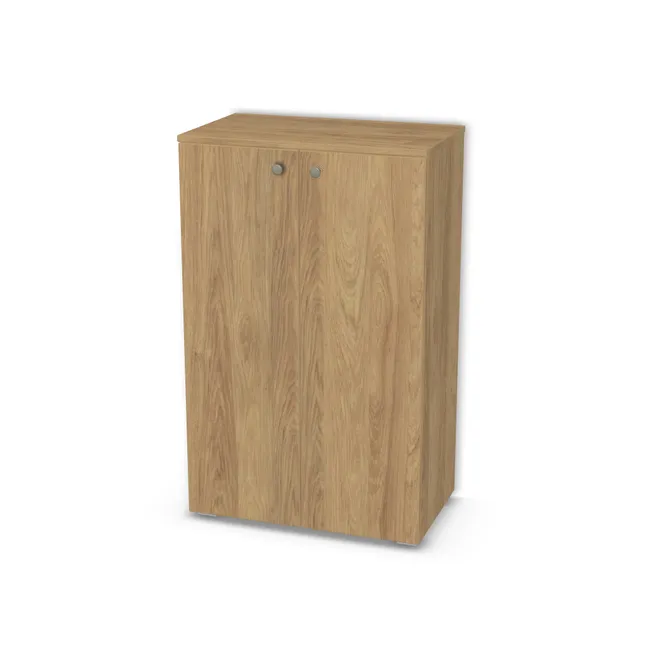 Komoda z drzwiami na wymiar. Front: Hikora naturalna (H3730, ST10) Usłojenie Pionowe, Korpus: Hikora naturalna (H3730, ST10). Dopasuj wymiary online. Realizacja: 3 dni roboczych.
