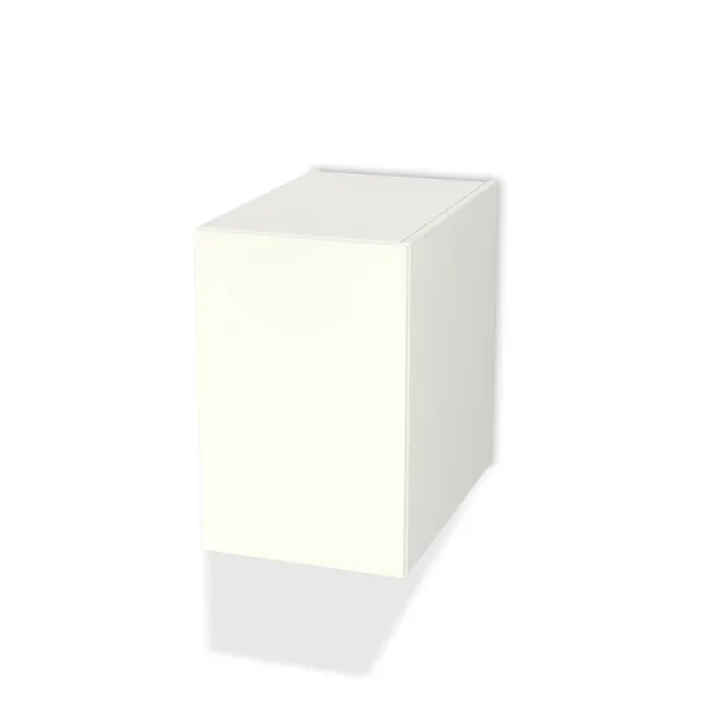 Szafka wisząca standardowa na wymiar. Front: Biały premium (W1000, ST9), Korpus: Biały klasyczny (W960, SM). Dopasuj wymiary online. Realizacja: 3 dni roboczych.