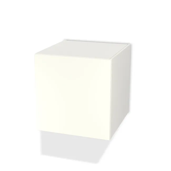 Szafka wisząca standardowa na wymiar. Front: Biały premium (W1000, ST9), Korpus: Biały klasyczny (W960, SM). Dopasuj wymiary online. Realizacja: 3 dni roboczych.