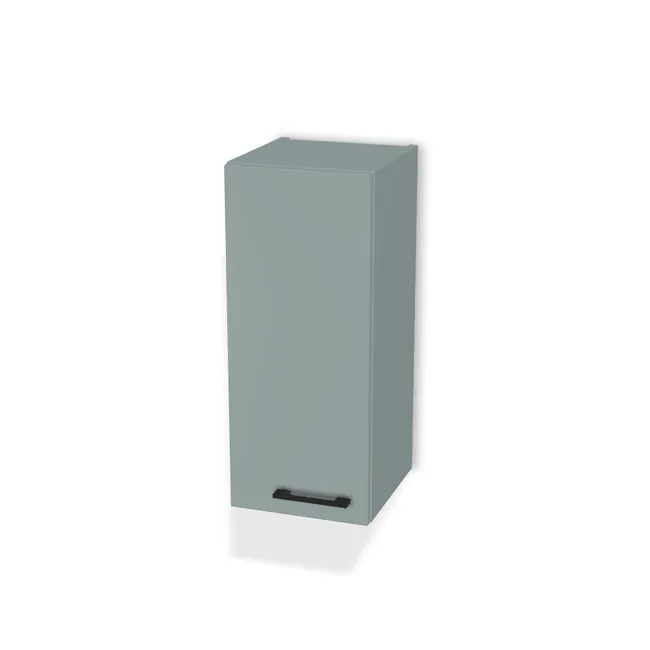 Szafka wisząca standardowa na wymiar. Front: Zieleń Fjord (U636, ST9), Korpus: Zieleń Fjord (U636, ST9). Dopasuj wymiary online. Realizacja: 3 dni roboczych.