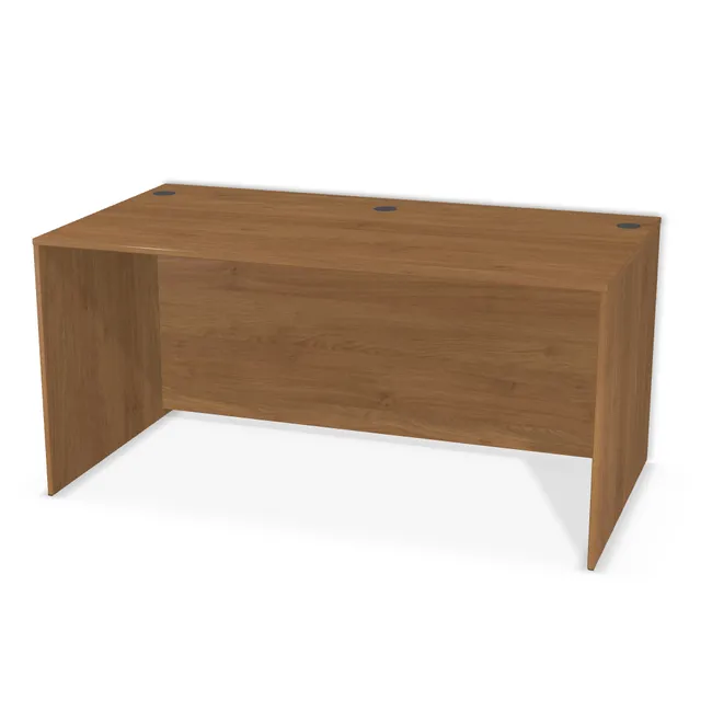 Biurko proste na wymiar. Blat: Dąb Kendal koniakowy (H3398, ST12, 18mm), Korpus: Dąb Kendal koniakowy (H3398, ST12, 18 mm). Dopasuj wymiary online. Realizacja: 3 dni roboczych.