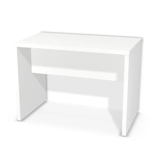 Stół prosty na wymiar. Korpus: Biel Alpejska (WU8685, BS, 36 mm). Dopasuj wymiary online. Realizacja: 3 dni roboczych.