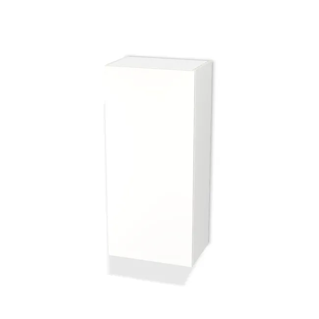 Szafka wisząca standardowa na wymiar. Front: Biel Alpejska (WU8685, BS), Korpus: Biel Alpejska (WU8685, BS). Dopasuj wymiary online. Realizacja: 3 dni roboczych.