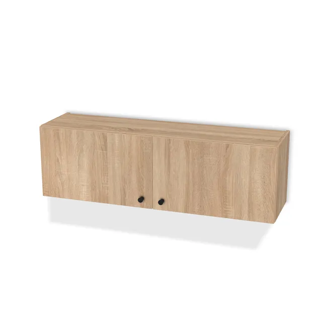 Szafka wisząca standardowa na wymiar. Front: Dąb Bardolino naturalny (H1145, ST10) Usłojenie Pionowe, Korpus: Dąb Bardolino naturalny (H1145, ST10). Dopasuj wymiary online. Realizacja: 3 dni roboczych.