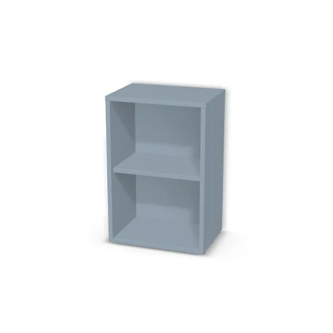 Komoda z drzwiami na wymiar. Korpus: Niebieski denim (U540, ST9). Dopasuj wymiary online. Realizacja: 3 dni roboczych.