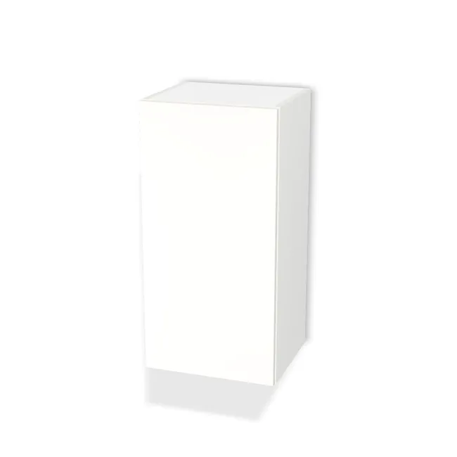 Szafka łazienkowa górna na wymiar. Front: Biel Alpejska (WU8685, BS), Korpus: Biel Alpejska (WU8685, BS). Dopasuj wymiary online. Realizacja: 3 dni roboczych.