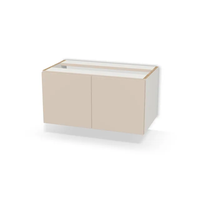Szafka dolna standardowa na wymiar. Front: Kaszmir (U702, ST9), Korpus: Biały klasyczny (W960, SM). Dopasuj wymiary online. Realizacja: 3 dni roboczych.