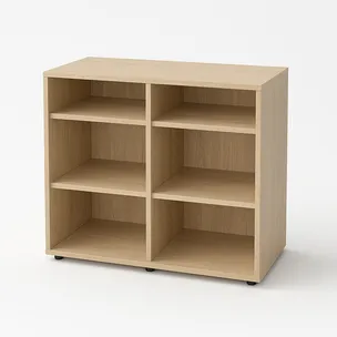 Regał otwarty dwudzielny