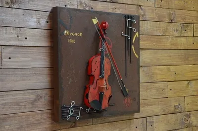 Obraz 3D SKRZYPCE