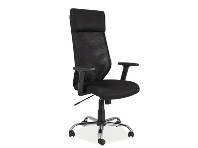 Fotel obrotowy Q-211 - czarny