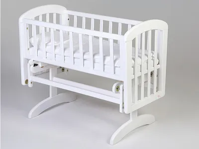 Kołyska ANNA GLIDER CRIB 38x89 - biały