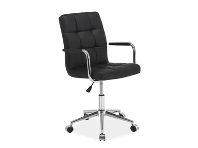 Fotel obrotowy Q-022 - czarny