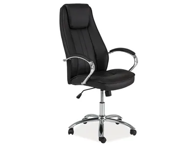 Fotel obrotowy Q-036 - czarny