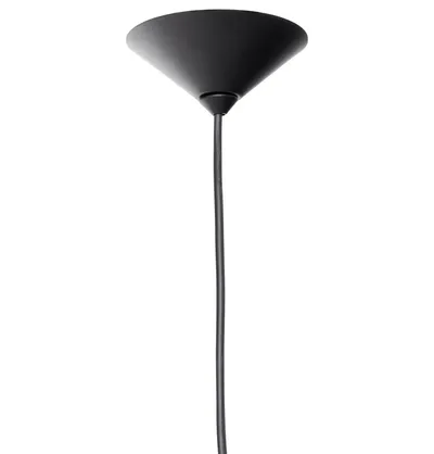 Lampa wisząca BET SHADE FAT - czarny/złoty