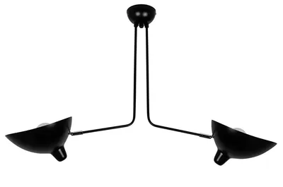 Lampa wisząca RAVEN 2 - czarny mat
