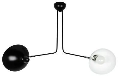 Lampa wisząca RAVEN 2 - czarny mat