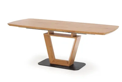 Stół rozkładany BLACKY 160x90 - dąb złoty