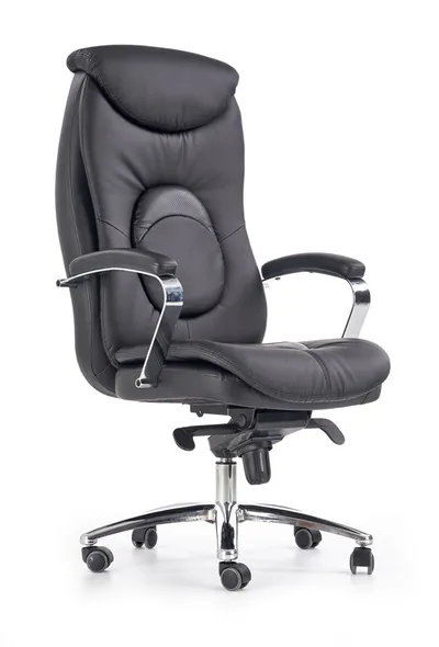 Fotel gabinetowy QUAD - czarny