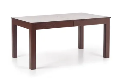 Stół rozkładany SEWERYN 160x90 - ciemny orzech