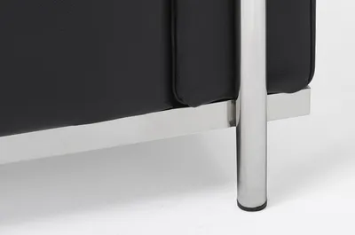 Sofa 2-osobowa SOFT LC2 - czarny