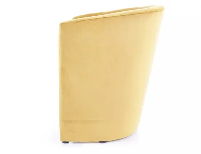 Fotel TM-1 Velvet - zółty Bluvel 68