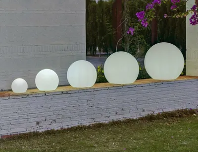 Lampa ogrodowa BULY 60 SOLAR biała - LED, sterowanie pilotem