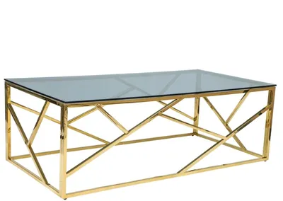 Ława ESCADA A 120x60 - złoty