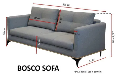 Sofa rozkładana BOSCO