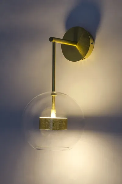 Kinkiet CAPRI WALL - 60 LED - złoty