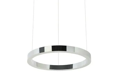Lampa wisząca RING 40 LED - srebrny