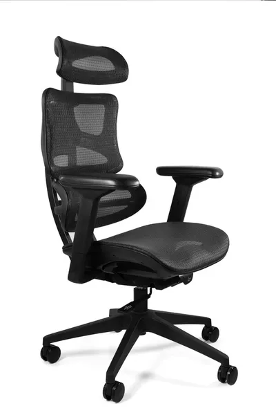 Fotel biurowy ERGOTECH - czarny