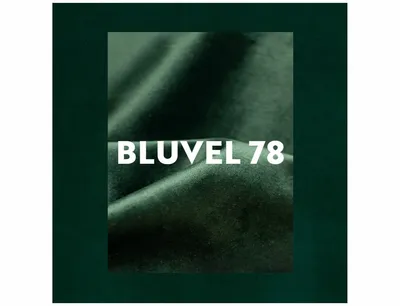 Fotel BARON Velvet - zielony Bluvel 78