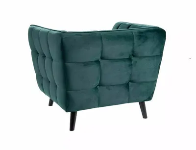 Fotel CASTELLO 1 VELVET - zielony Bluvel 78
