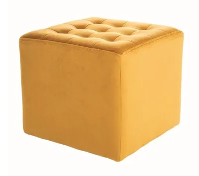 tkanina Bluvel 68 Pufa LORI Velvet - curry Bluvel 68