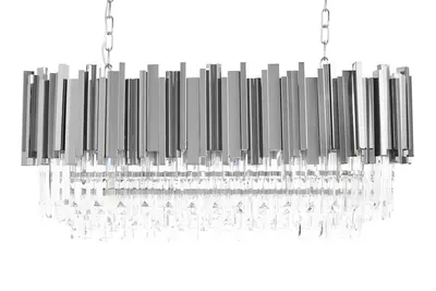 Lampa wisząca IMPERIAL LONG SILVER 90 - srebrny