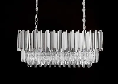 Lampa wisząca IMPERIAL LONG SILVER 90 - srebrny