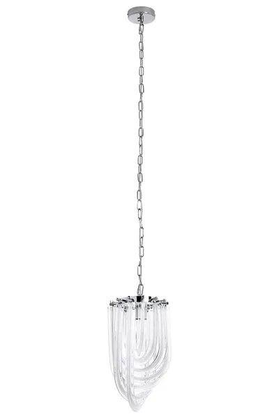Lampa wisząca MURANO S - chrom/szkło