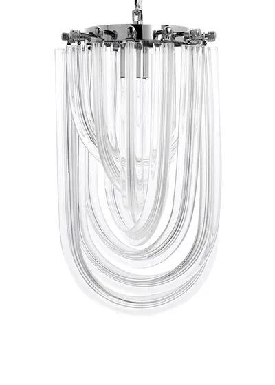 Lampa wisząca MURANO S - chrom/szkło