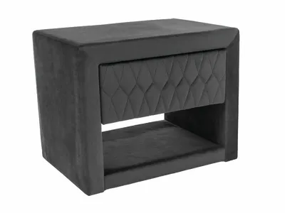 Szafka nocna AZURRO Velvet - szary Bluvel 14