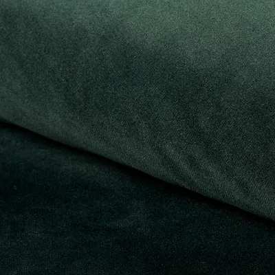 tkanina Bluvel 78 Krzesło welurowe pikowane MILA Velvet - zielony Bluvel 78