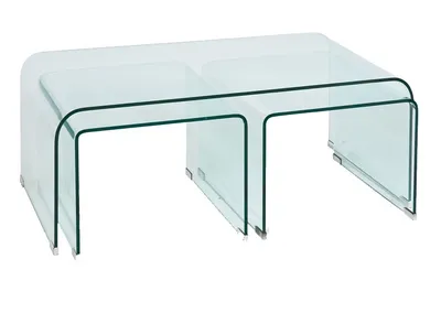 Ława szklana PRIAM A 120x60 - transparentny